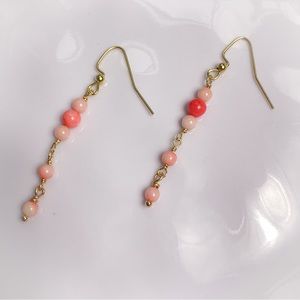 31. Pink Dangle Earrings